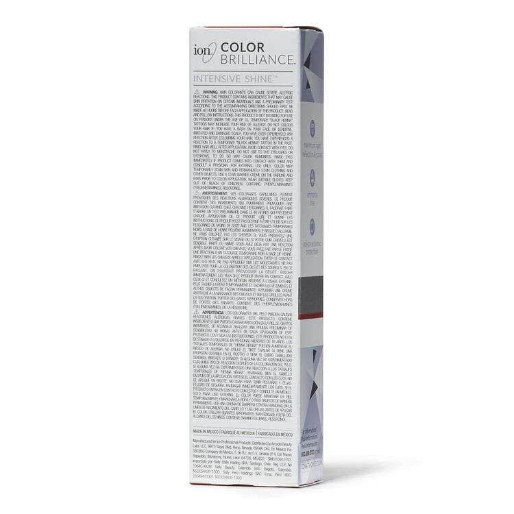 Intensive Shine 3RV Burgundy Brown Demi Permanent Creme Hair Color