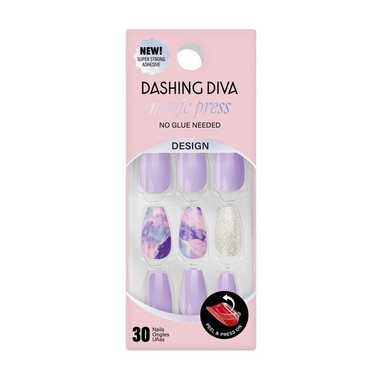 Dashing Diva Magic Press on Nails Pretty Glitz Press On Nail Kits