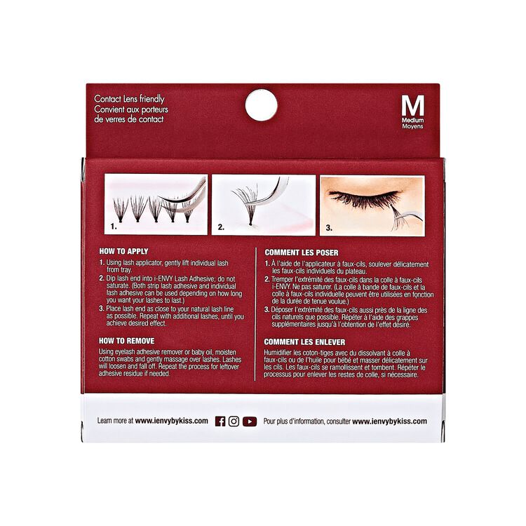 i-ENVY Ultra Black Flare Medium Lashes