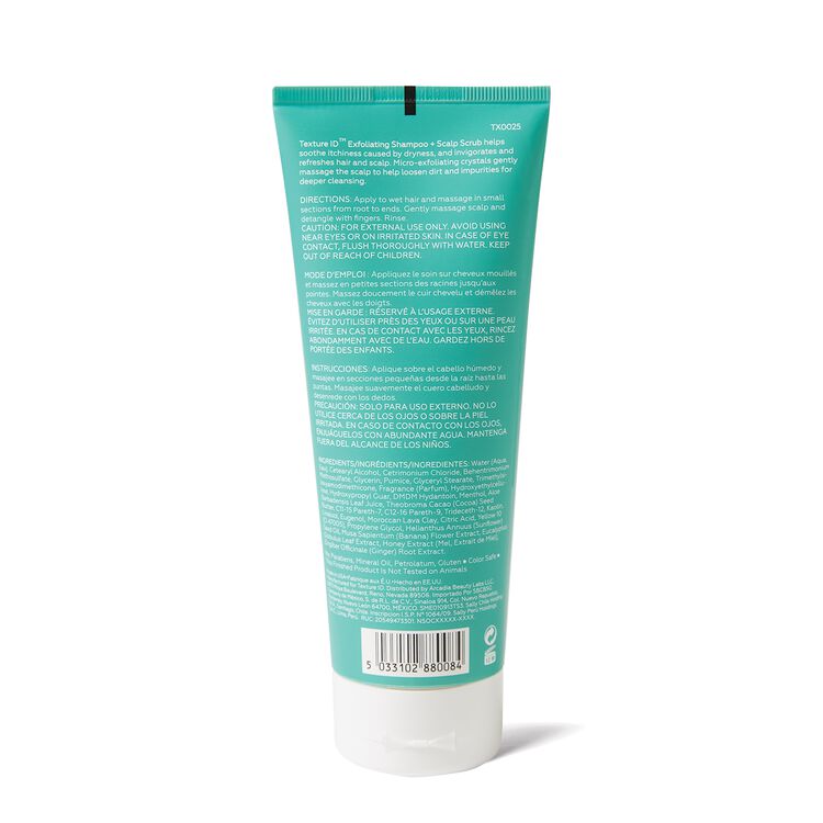 Texture ID Exfoliating Shampoo + Scalp Scrub by Dry Hair & Scalp Relief
