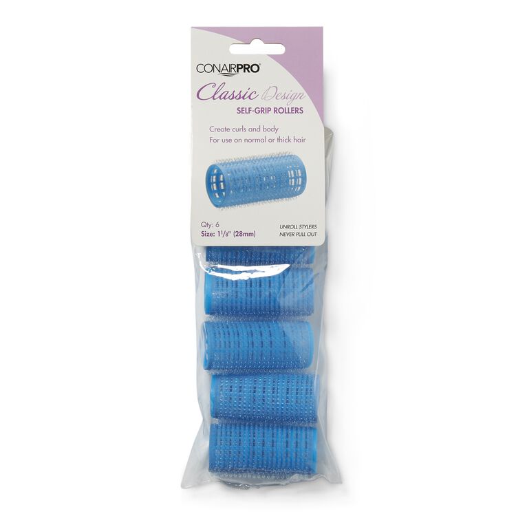 Classic Style 1-1/8 Inch Self Grip Rollers