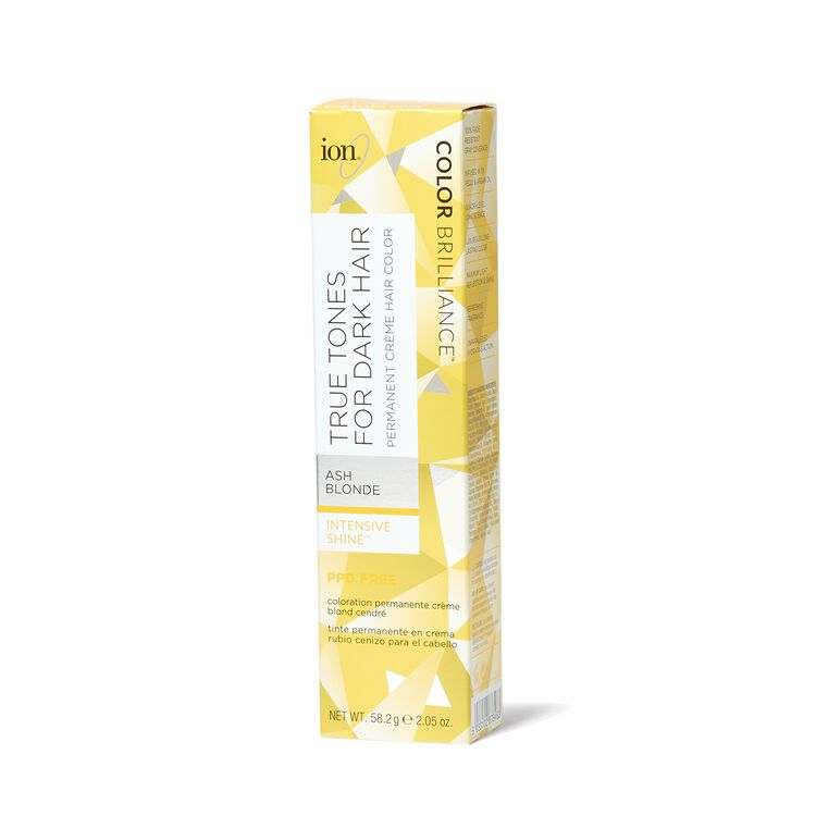 True Tones for Dark Hair Permanent Crème Hair Color Ash Blonde