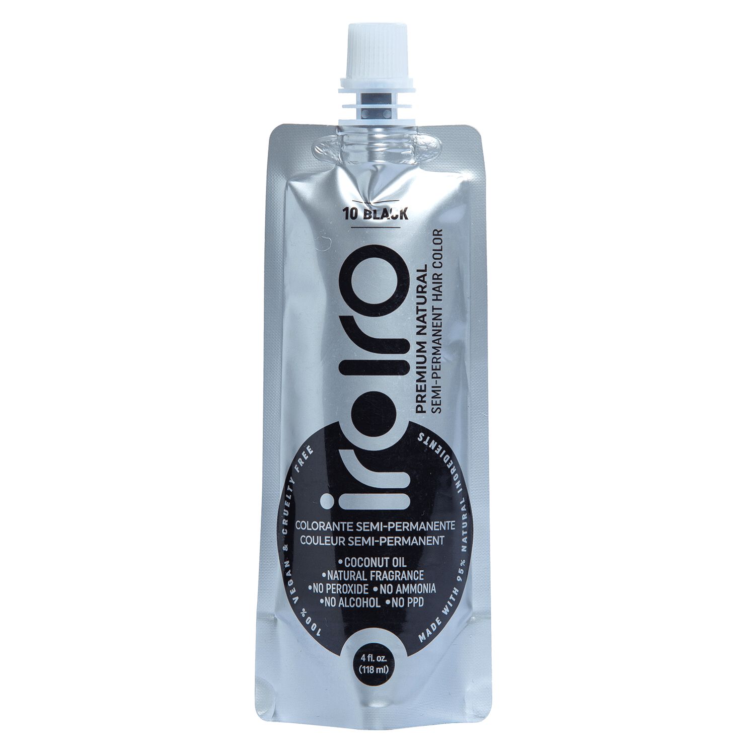 iroiro 10 Black Premium Natural Semi Permanent Hair Color Semi Permanent Hair Color Sally Beauty