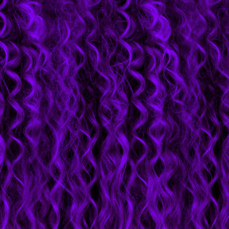 Purple Semi Permanent Hair Color