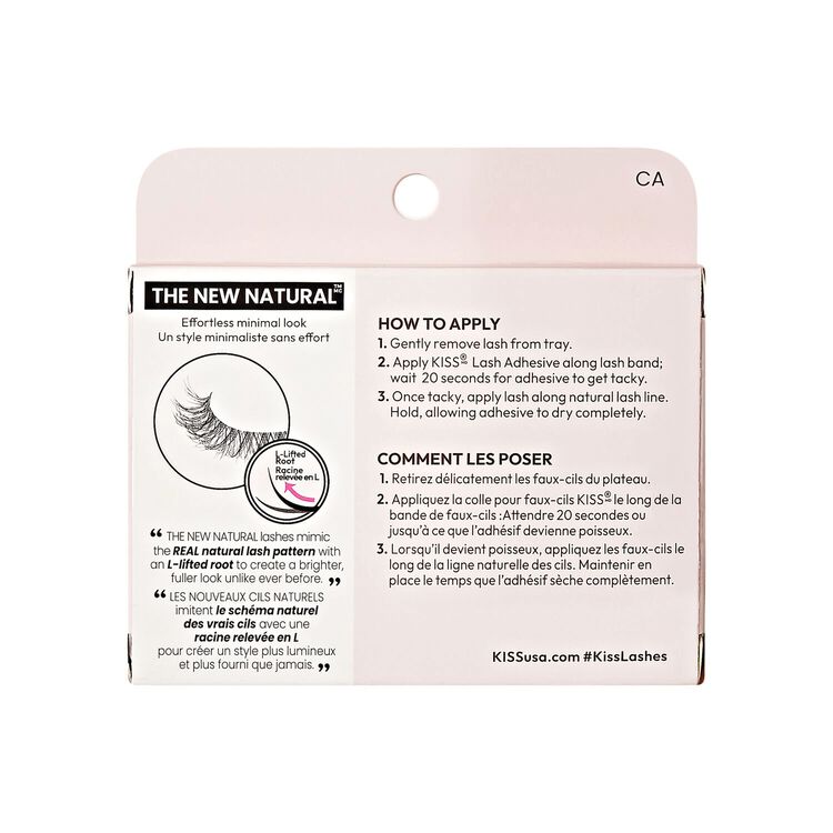 The New Natural False Eyelashes Full Strip Lash - Silver Ring