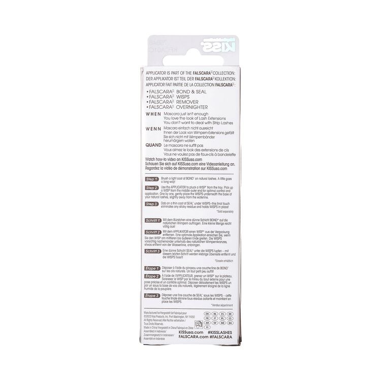 Falscara False Eyelash Wisps Mistake-Proof Applicator