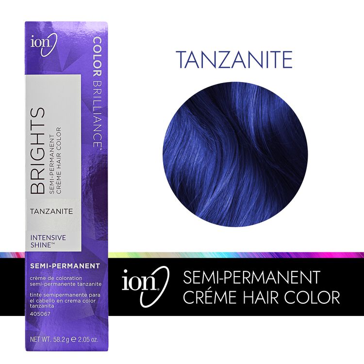 Tanzanite Semi Permanent Hair Color