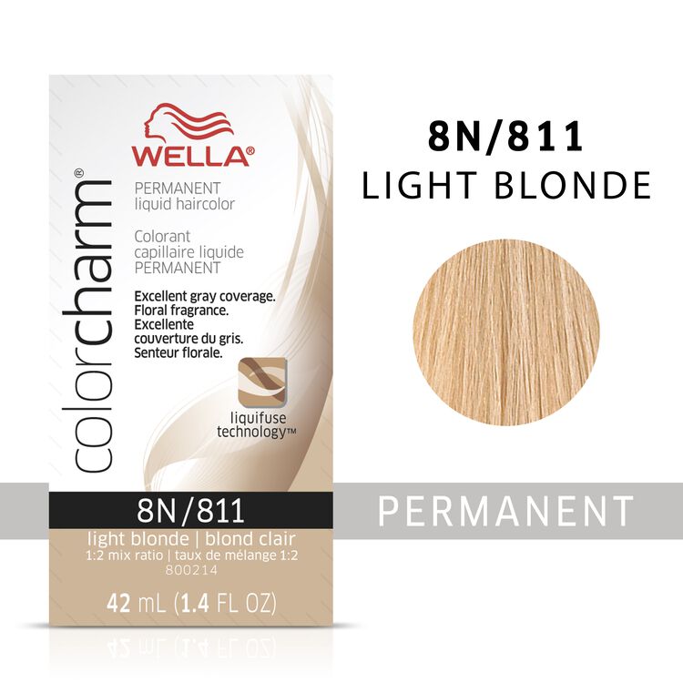 Light Blonde Color Charm Liquid Permanent Hair Color