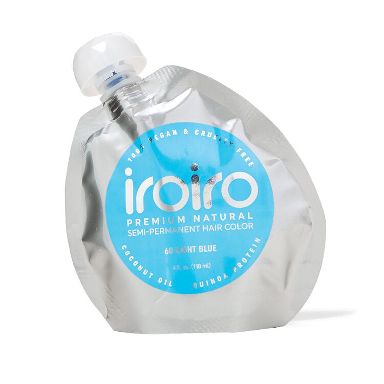 Iroiro 60 Light Blue Premium Natural Semi Permanent Hair Color Semi Permanent Hair Color Sally Beauty