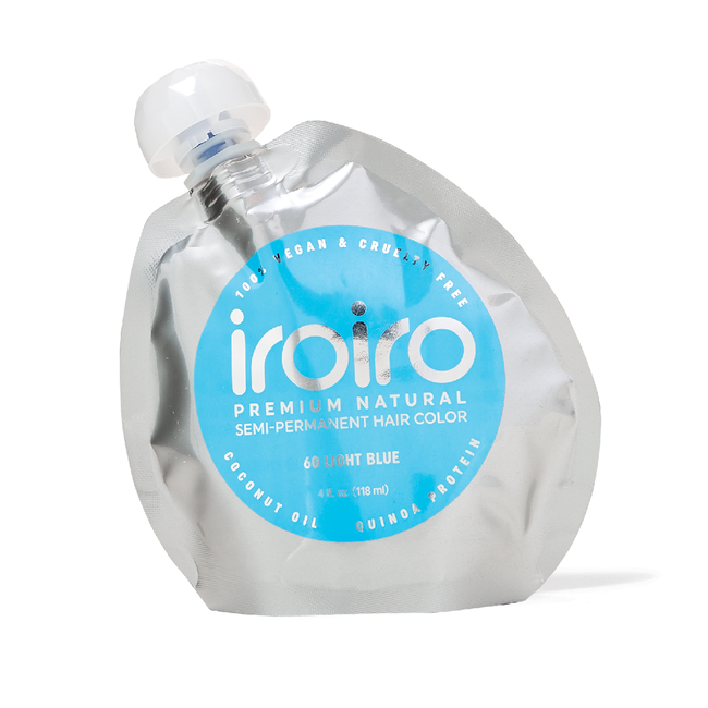 Iroiro 60 Light Blue Premium Natural Semi Permanent Hair Color Semi Permanent Hair Color Sally Beauty