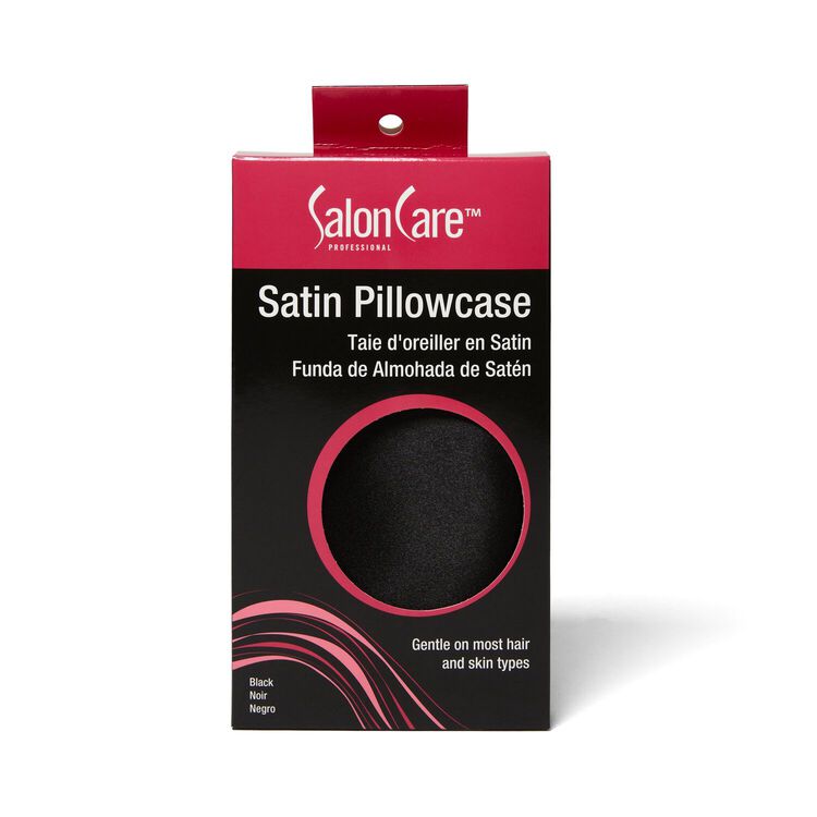 Black Satin Pillow Case
