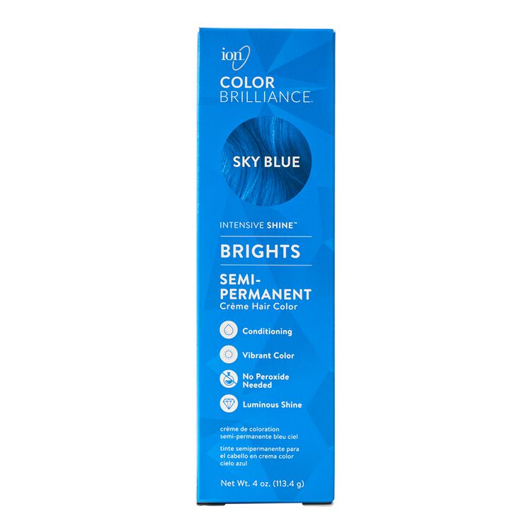 Semi-Permanent Brights Hair Color Sky Blue