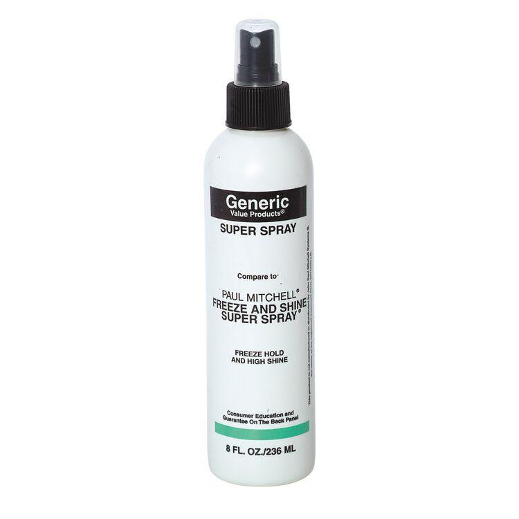 Super Spray Compare to Paul Mitchell Freeze and Shine Super Spray