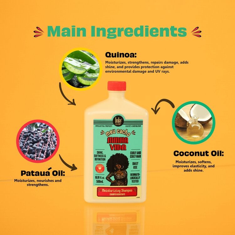 Meu Cacho Minha Vida Moisturizing Shampoo