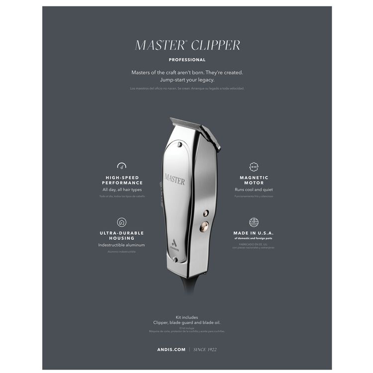Master Adjustable Blade Clipper by Andis Clippers and Trimmers