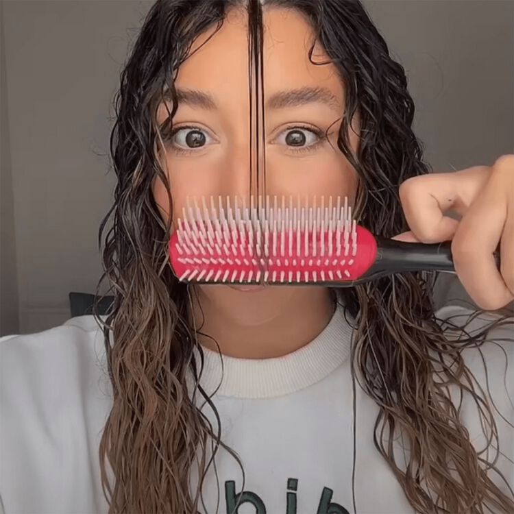 D3 Original 7-Row Styling Brush, Gloss Black