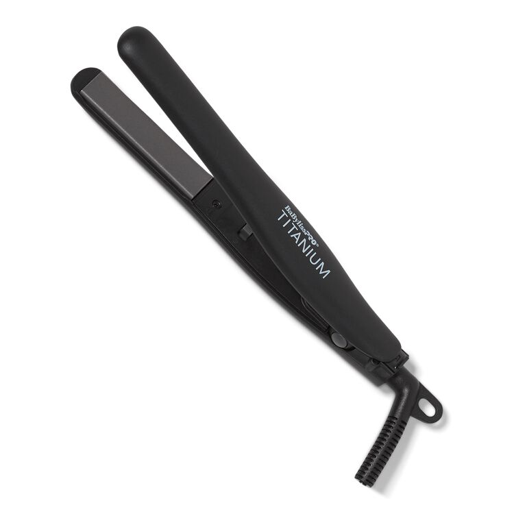 Travel Size Titanium Flat Iron 3/4 Inch