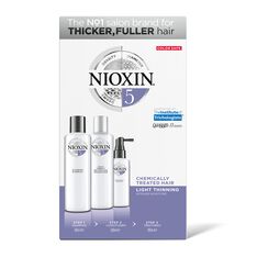 System 5 for Chemically Treated with Light Thinning Hair Trial Kit