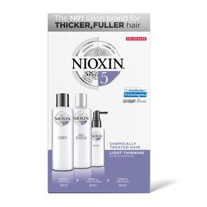 System 5 for Chemically Treated with Light Thinning Hair Trial Kit