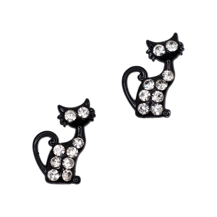 Nail Art Charms Black Cat Charm