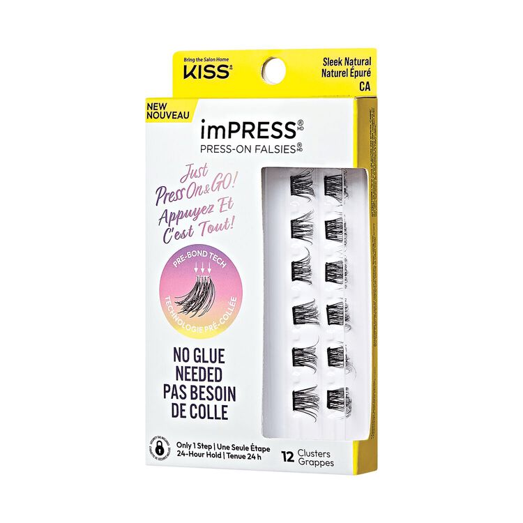 imPRESS Press on Falsies - Sleek Natural Cluster Lashes