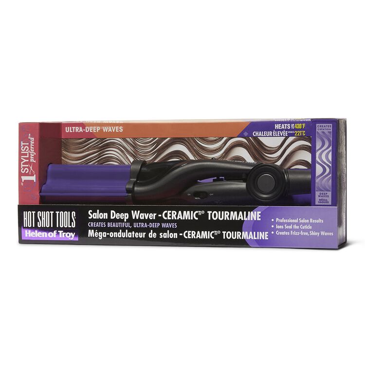 Canada Compliant Nano Ceramic Deep Hair Waver By Hot Shot Tools