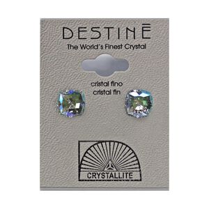 Destine Earrings Mystic Square Crystal Paradise Shine