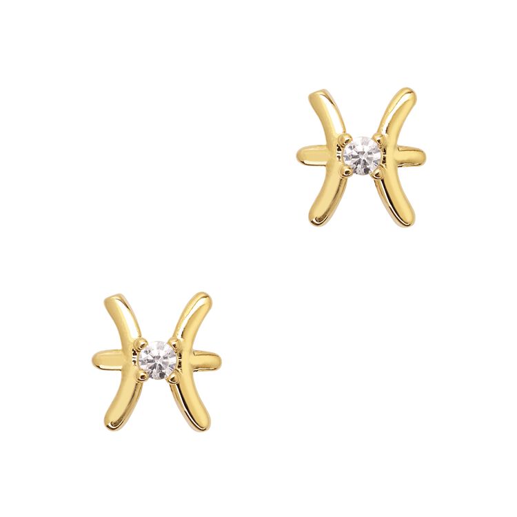 Nail Art Zodiac Zircon Charms Pisces