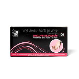 Clear Vinyl Powder-Free Gloves Small