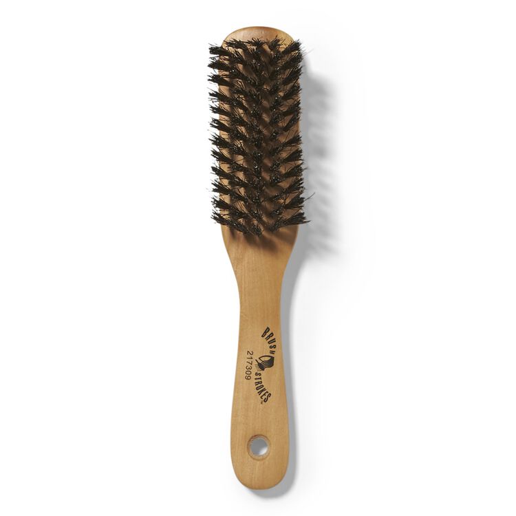 Soft Boar Bristle Wooden Styling Brush