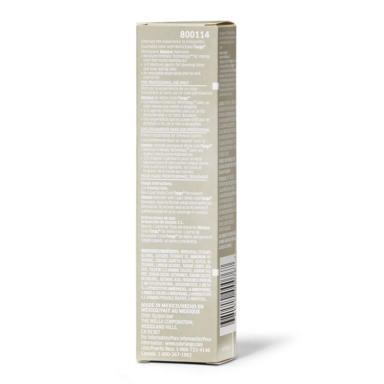 Wella Color Tango 5nb Coffee Bean Permanent Masque Hair Color