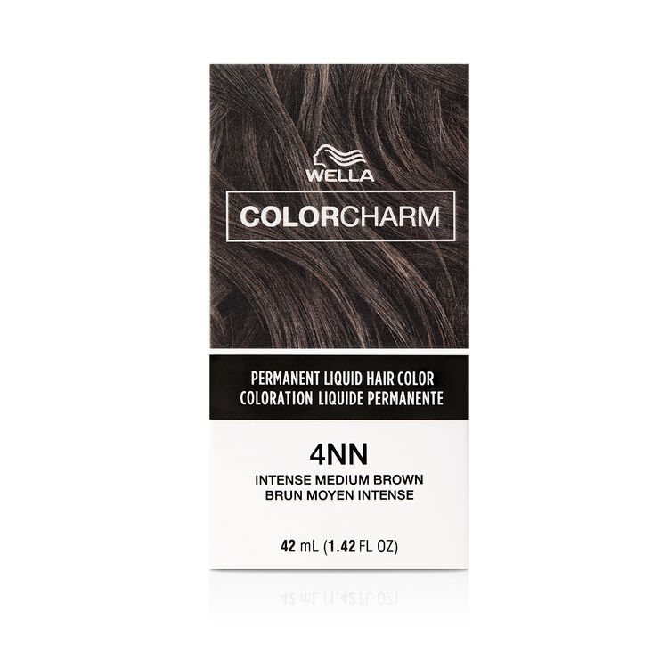 4nn Intense Medium Neutral Brown Permanent Liquid Hair Color