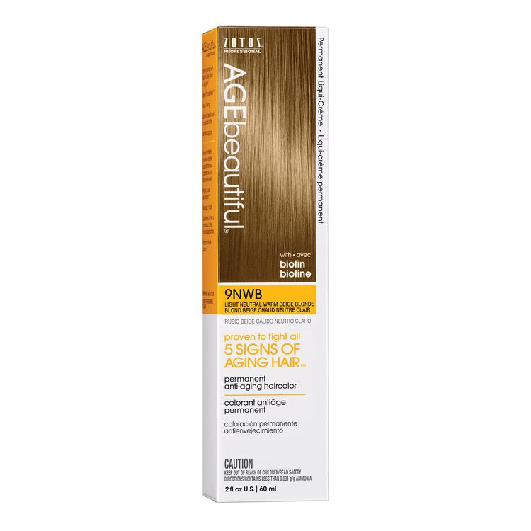 9NWB Light Neutral Warm Beige Blonde Permanent Liqui-Creme Hair Color