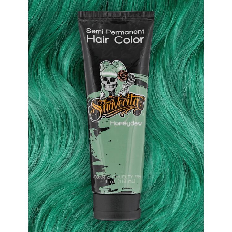 Semi-Permanent Hair Color Honeydew
