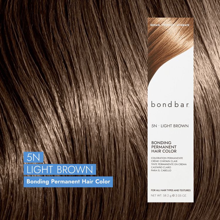 5N Light Brown Bonding Permanent Crème Hair Color