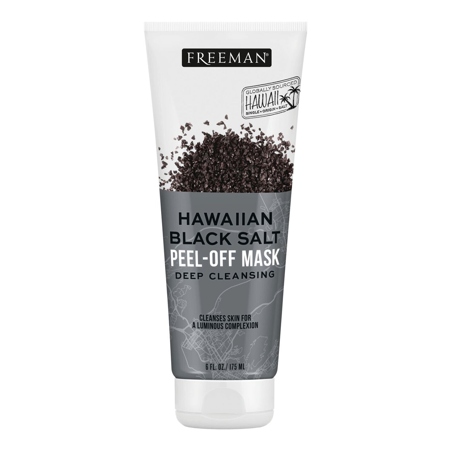 Freeman Hawaiian Black Salt PeelOff Mask Face Masques Sally Beauty