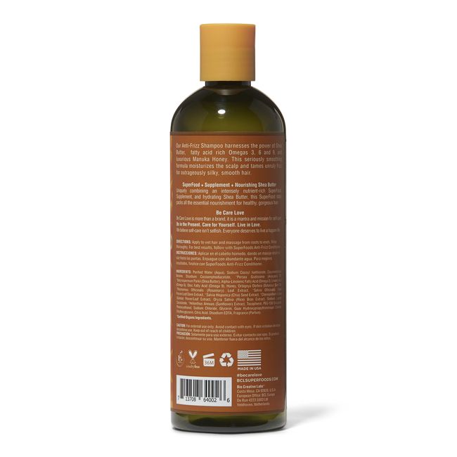 Superfoods Anti Frizz Shampoo by Bio Creative Labs/Be Care Love Shampoo Sally Beauty