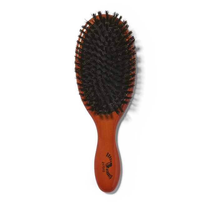 Oval Cushion Boar Bristle Brush