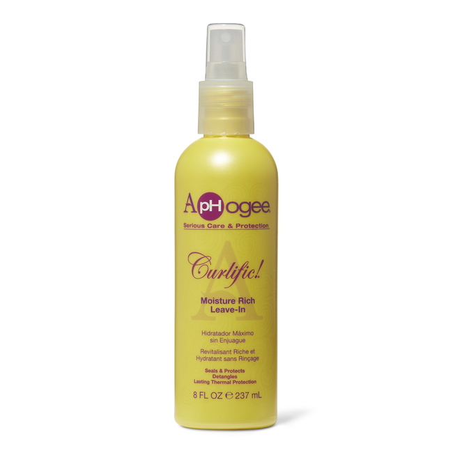 Curlific Moisture Rich Leave In by ApHogee Conditioner Sally Beauty