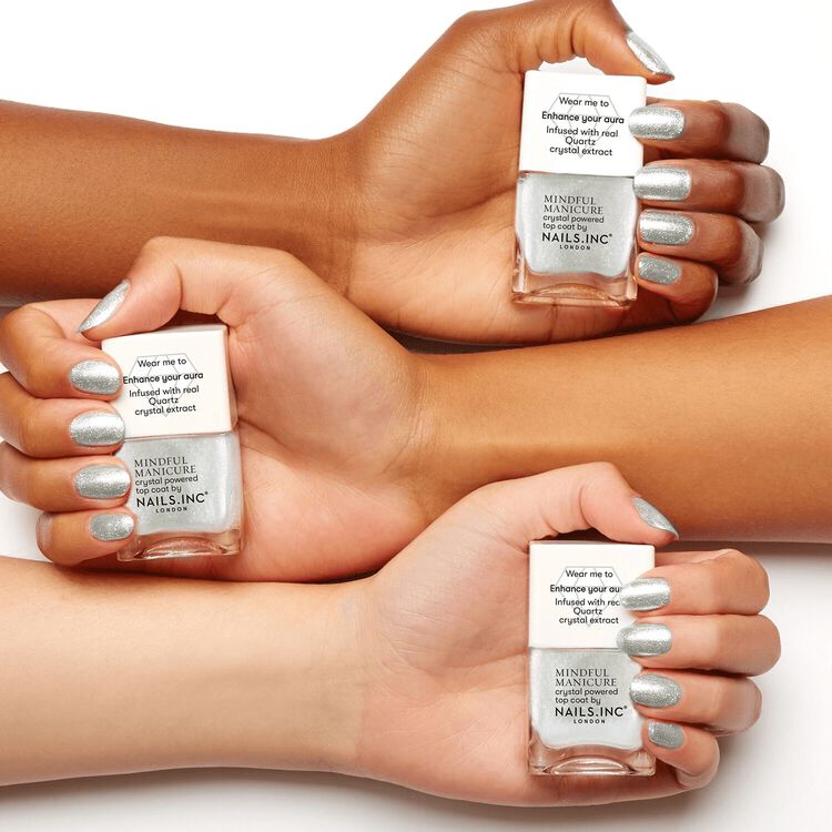 Good Vibes Only Crystal Top Coat