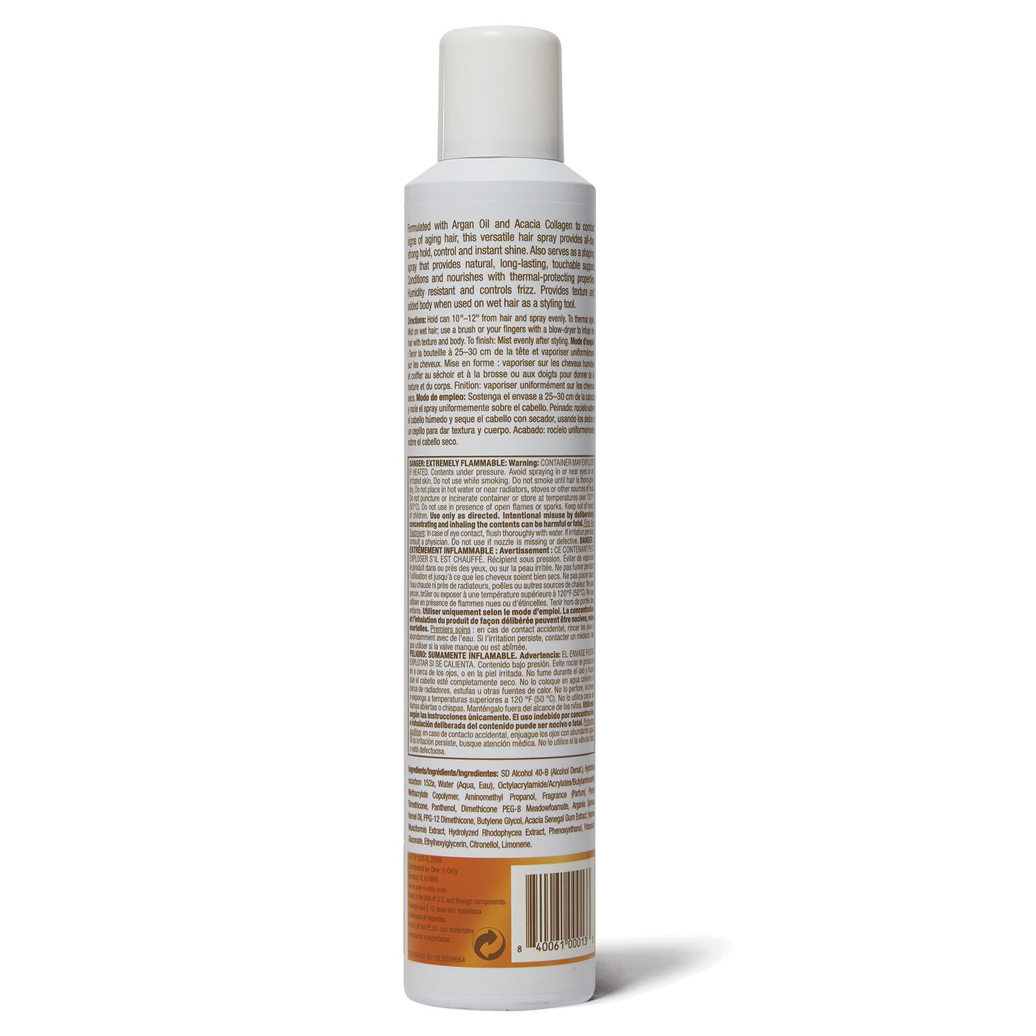 One N' Only Argan Oil Hairspray Styling Products Sally Beauty
