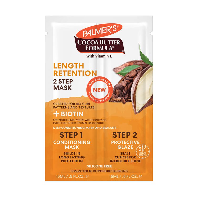 Palmer S Cocoa Butter Biotin Length Retention 2 Step Hair Mask