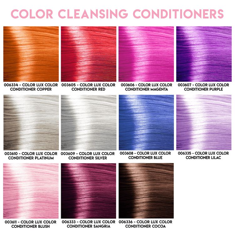 Color Lux Color Cleansing Conditioner Hair Color Sally Beauty