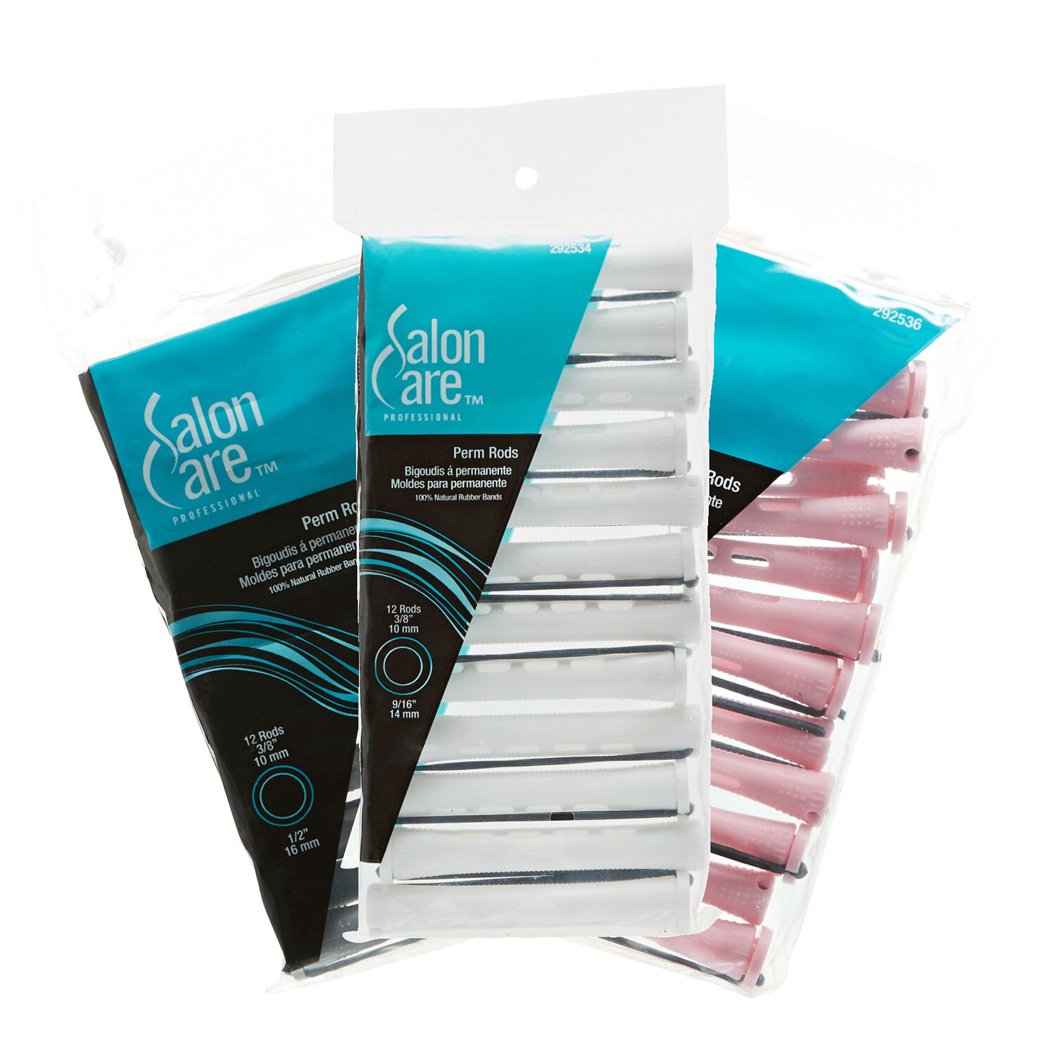 Long Curved Perm Rods by Salon Care Sally Beauty