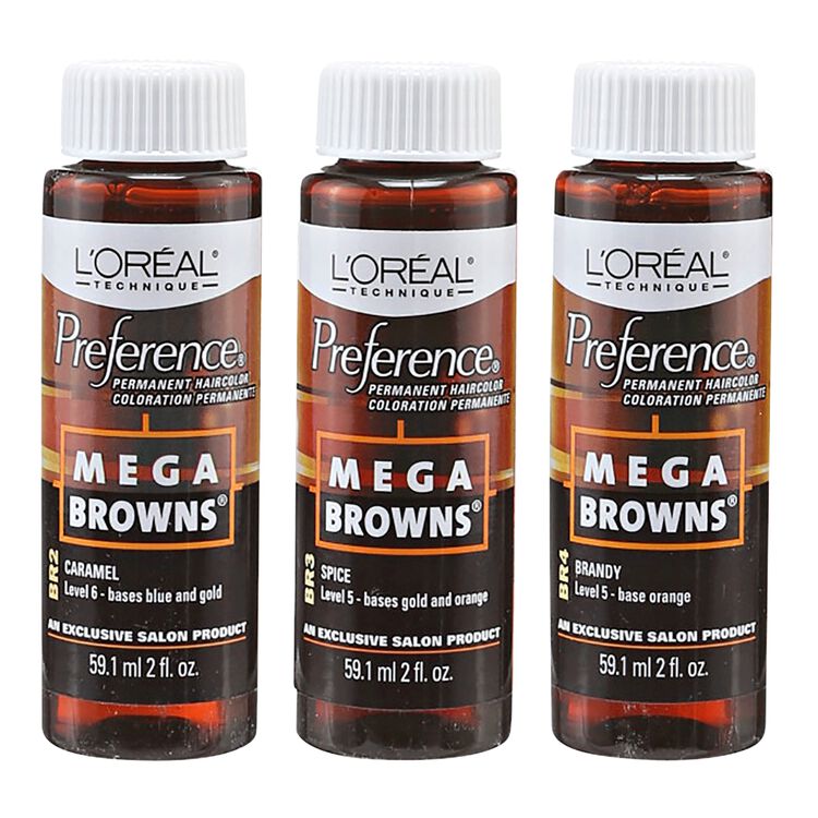 Mega Browns Permanent Hair Color