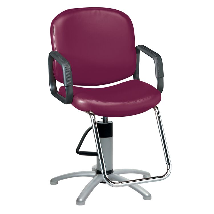 Pibbs Chameleon Burgandy Styling Chair
