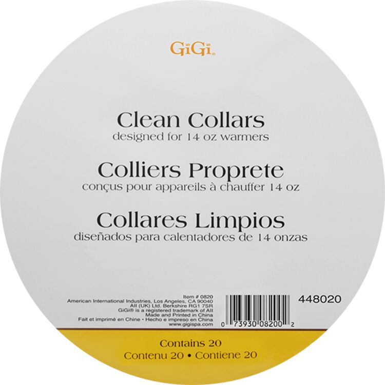 Wax Warmer Clean Collars