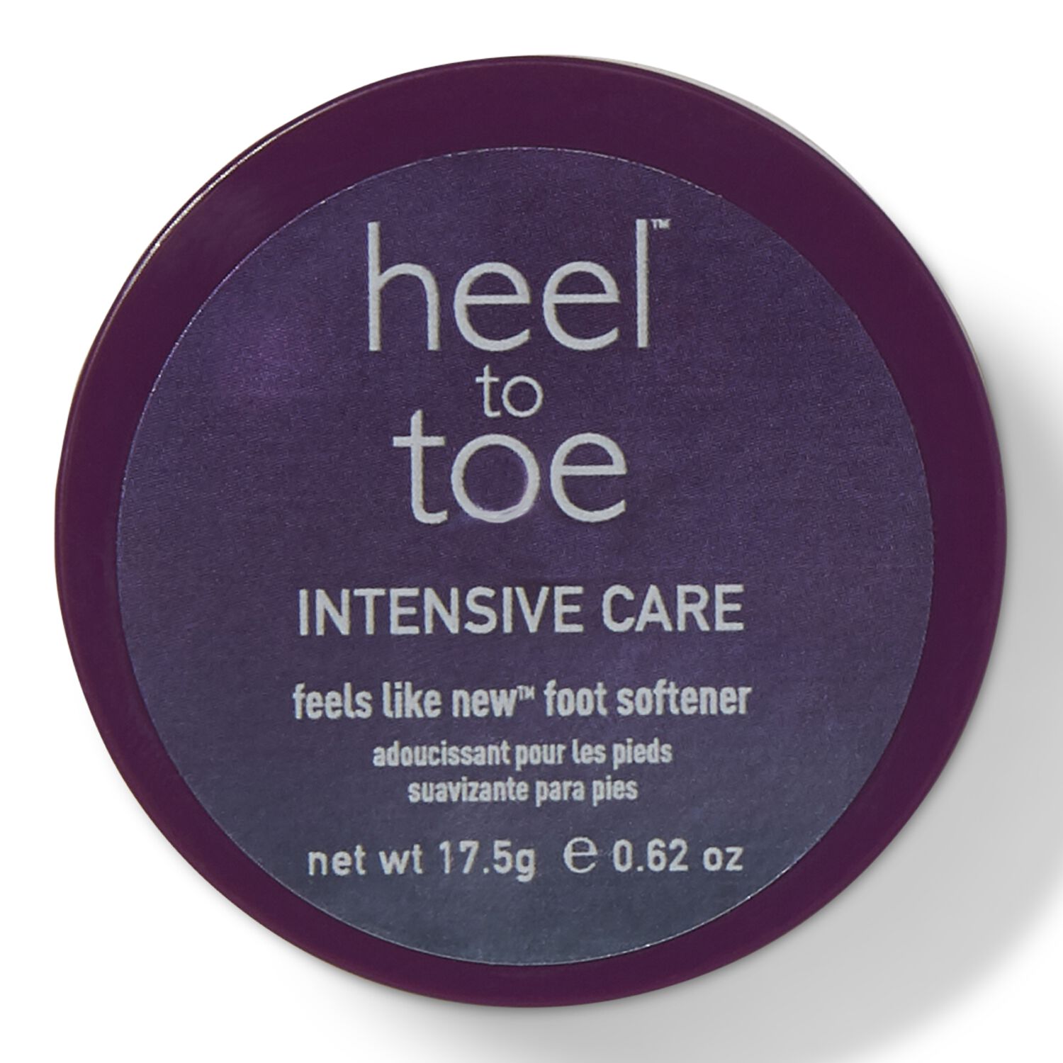 Heel to Toe Feels Like New Foot Softener Pot .62oz. Foot Creams