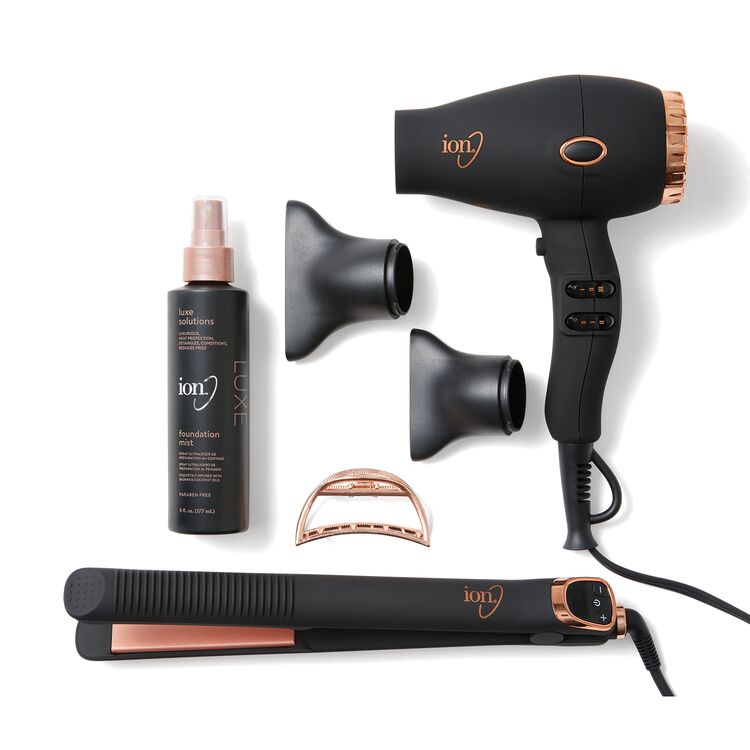 Ion Ion Luxe Styling Kit Flat Irons Hair Straighteners Sally