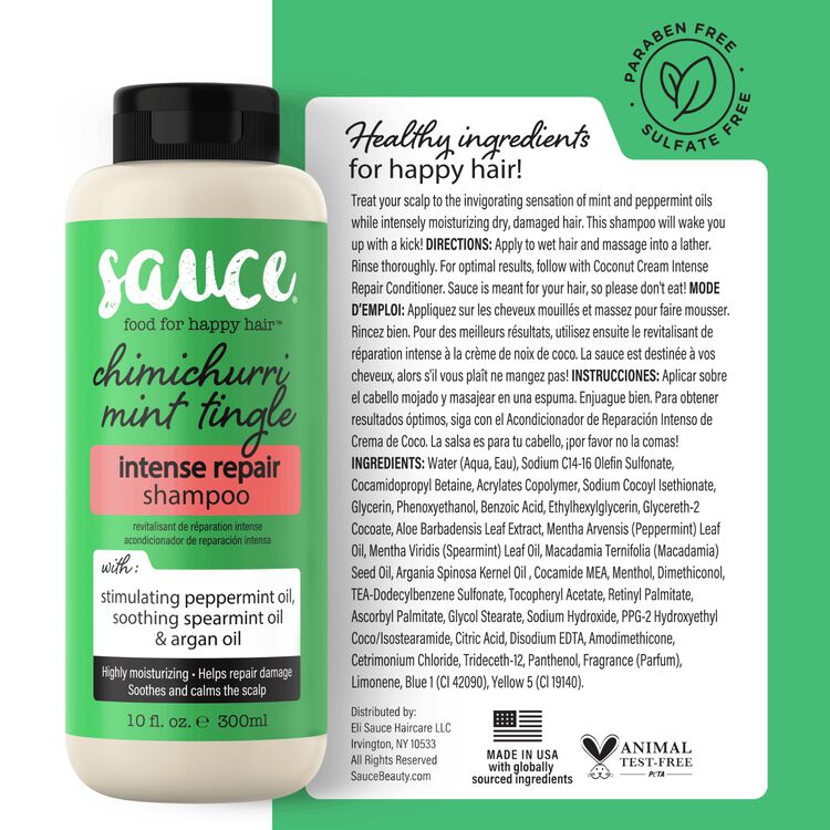 Chimichurri Mint Tingle Intense Repair Shampoo